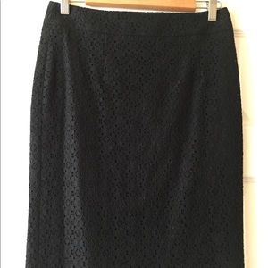 NWT Banana Republic Lace Pencil Skirt